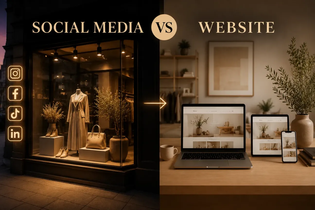 Redes sociales o sitio web: ¿qué es realmente más importante para el negocio?