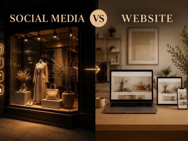 Redes sociales o sitio web: ¿qué es realmente más importante para el negocio?
